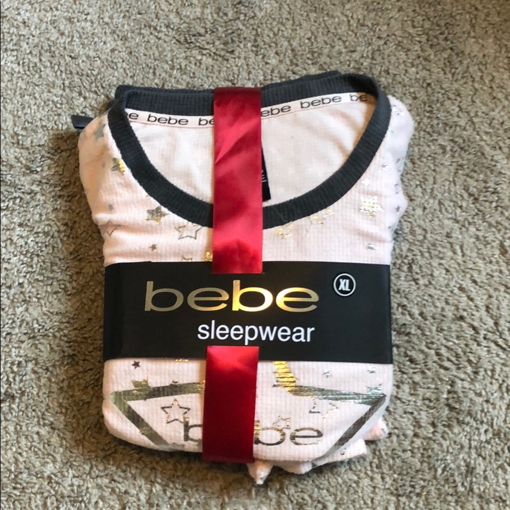 Bebe brand new pajama set XL